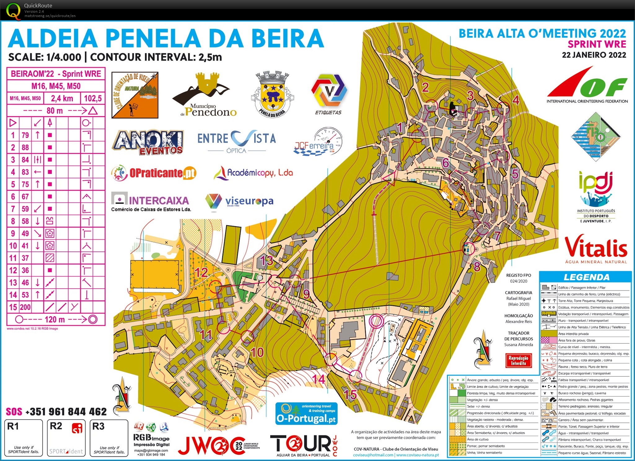 Beira Alta O'Meeting 2022 - Etapa 2 - Sprint (22-01-2022)